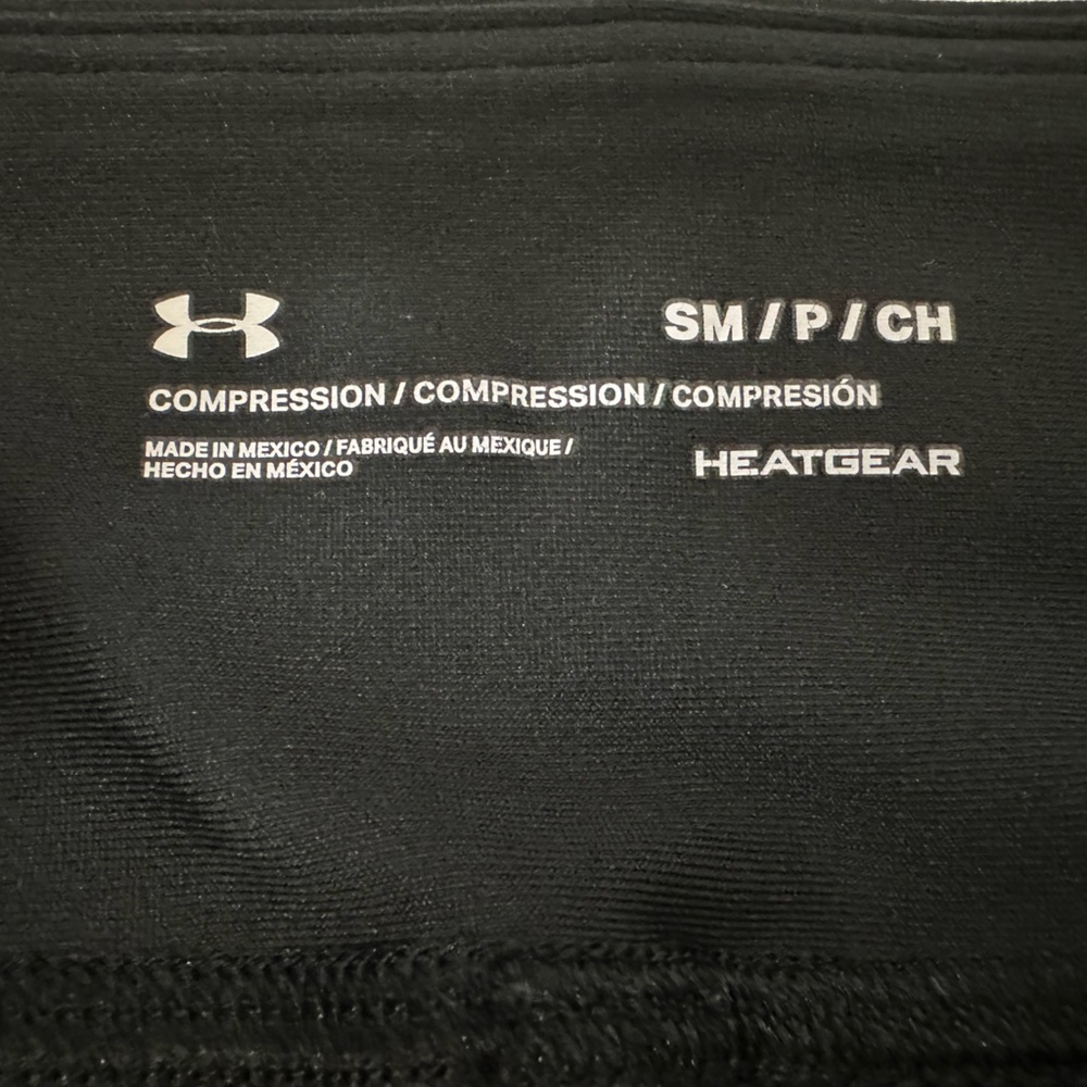 Under Armour Black Compression Leggings - Picture 6 of 8